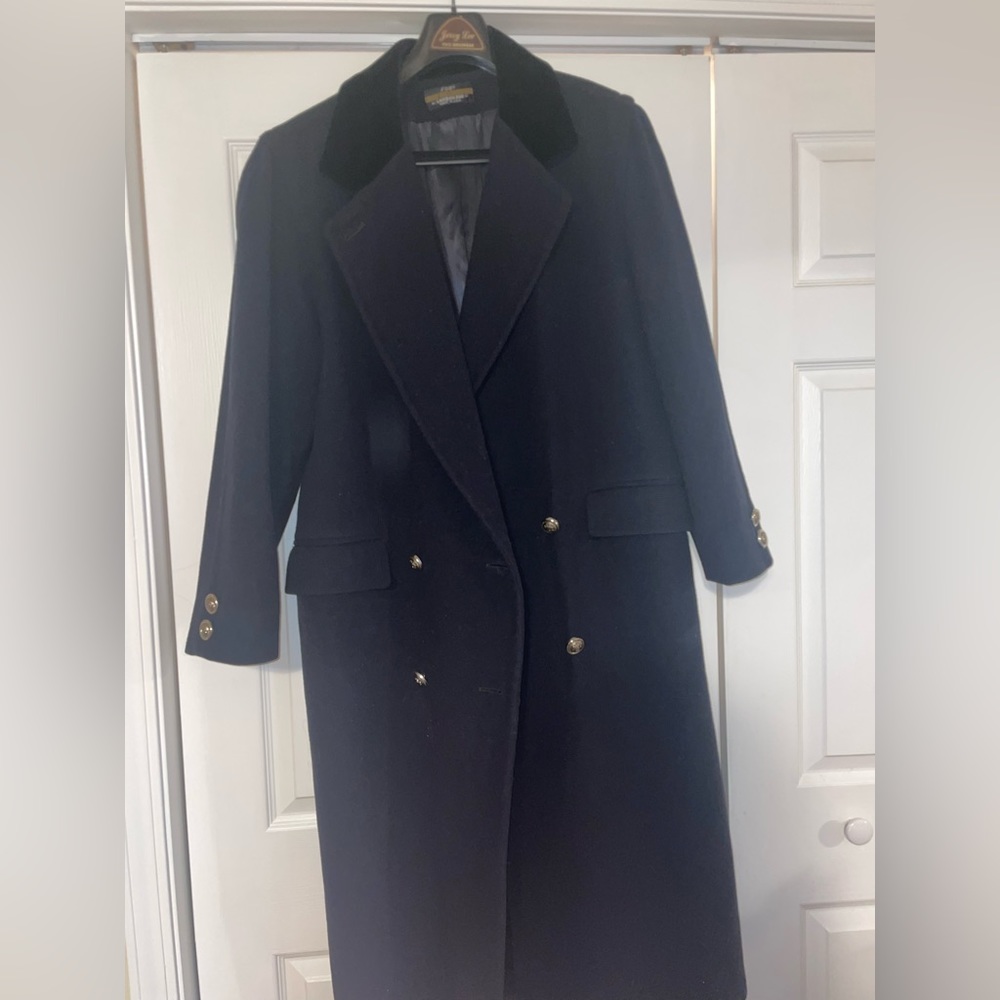 Full Length London Fog Wool Coat